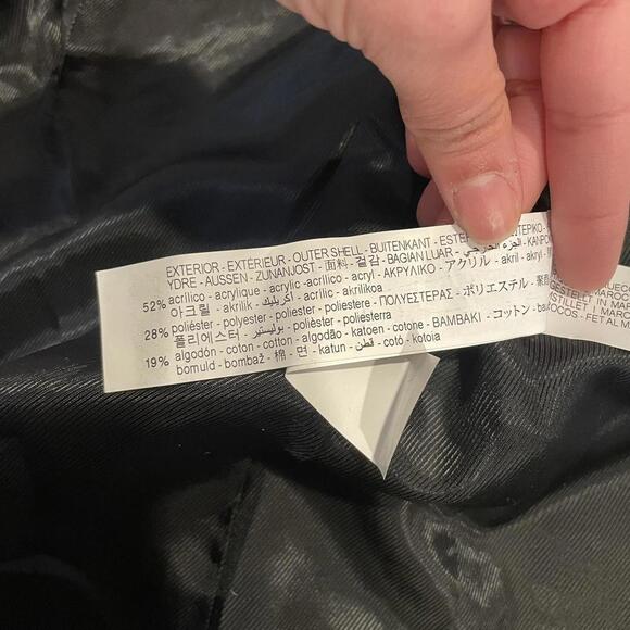 zara Pink and black tweed blazer size small - Picture 7 of 10